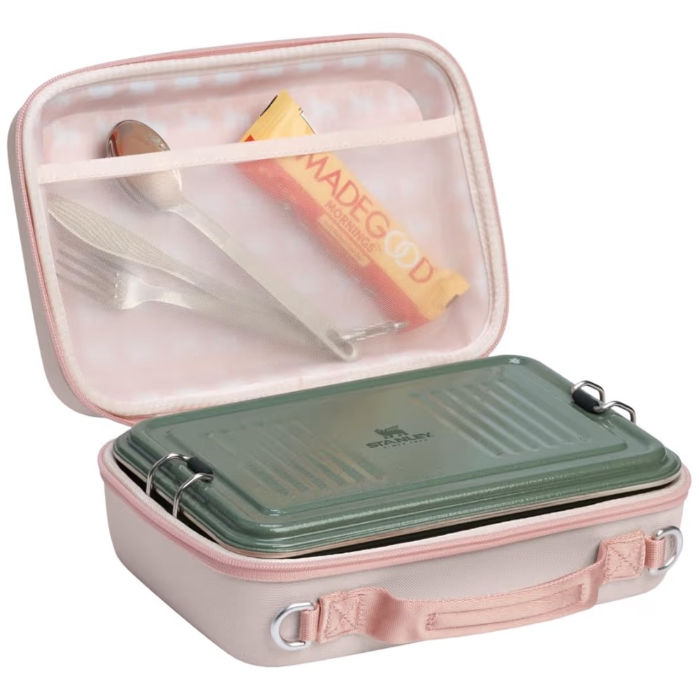 New Stanley Light Pink Lunch Bag Mini - Picture 6 of 9